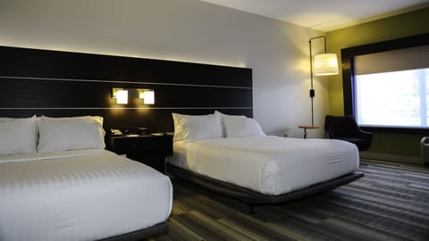 Standard Room, 2 Queen Beds, Accessible (Mobility, Roll-In Shower) | Premium bedding, in-room safe, desk, laptop workspace