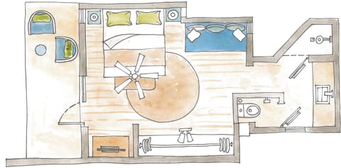 Superior Room | Floor plan