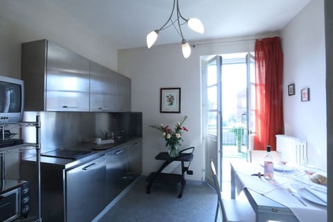 Apartment, 1 Bedroom (G) | Private kitchen | Fridge