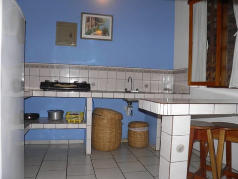 Basic Studio, 1 Bedroom, Garden View | Private kitchen | Fridge, freezer