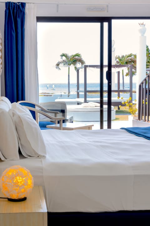 Double  Sea View Room, Terrace  | Minibar, in-room safe, free WiFi, bed sheets