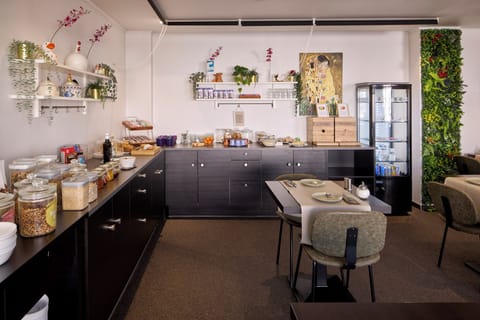 Daily buffet breakfast (EUR 16 per person)