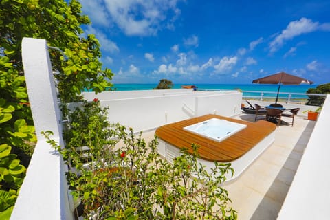 Duplex, 2 quartos, Hidromassagem particular, Vista Parcial para o mar | View from room