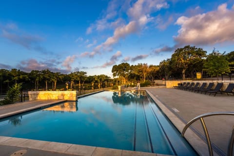 Seasonal outdoor pool