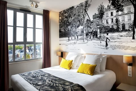 Pillowtop beds, in-room safe, individually decorated