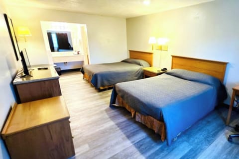 Room, 2 Queen Beds, Non Smoking | Free WiFi, bed sheets