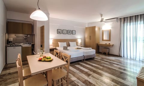 Superior Apartment, 1 Bedroom | Living area | Flat-screen TV