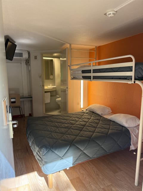 Standard Room, Multiple Beds (1 Double and 1 Single bed) | Desk, blackout drapes, free WiFi, bed sheets