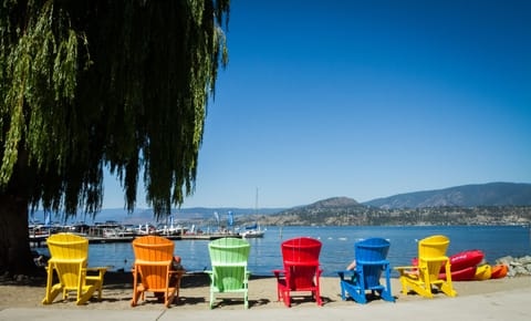 Private beach, beach towels, water skiing, kayaking