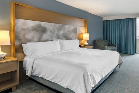 Premium Room, 1 King Bed (Disney Fireworks View) | Premium bedding, pillowtop beds, in-room safe, individually furnished