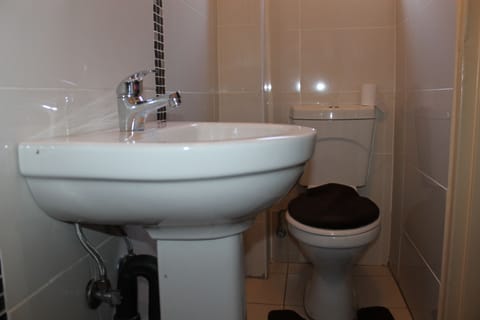 Executive Studio | Bathroom | Shower, free toiletries, hair dryer, towels