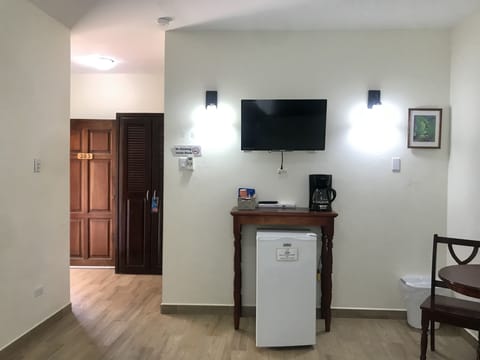 Standard Triple Room, 2 Double Beds, Refrigerator, Courtyard Area | Premium bedding, iron/ironing board, free WiFi, bed sheets