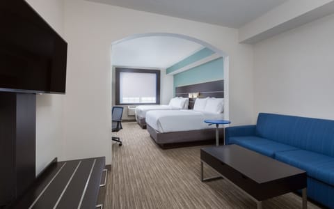 Suite, Multiple Beds | Premium bedding, in-room safe, desk, iron/ironing board