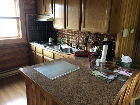 Osprey Cabin | Private kitchen | Coffee/tea maker