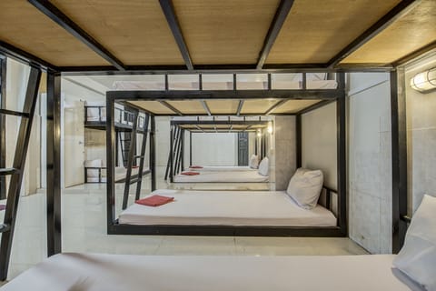 Bed in 10-Bed Mixed Dormitory Room | View from room