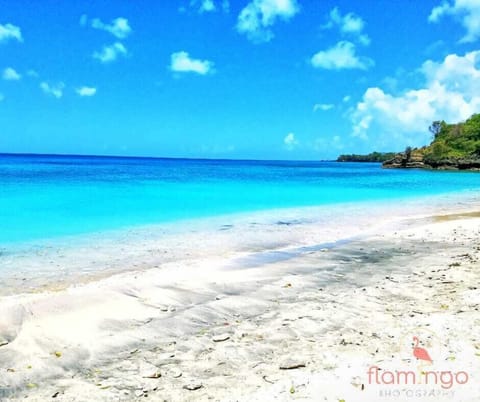 Beach nearby, white sand