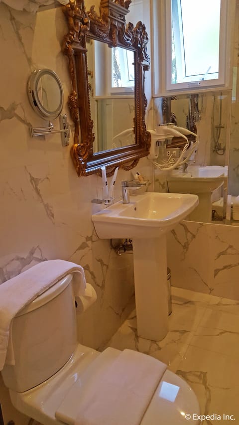 Suite (Petra) | Bathroom | Shower, free toiletries, hair dryer, bathrobes