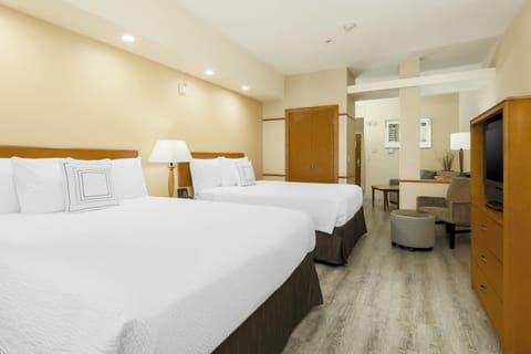 Studio, Multiple Beds | Premium bedding, pillowtop beds, in-room safe, desk