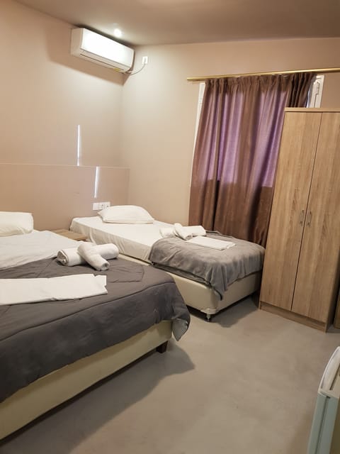 Basic Triple Room | Iron/ironing board, free WiFi, bed sheets