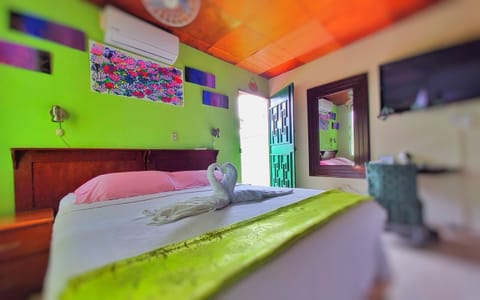 Comfort Double Room, Multiple Beds, Terrace, Mountain View | In-room safe, free WiFi, bed sheets