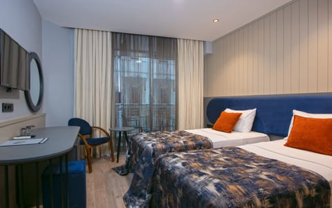 Free minibar, free WiFi, bed sheets, wheelchair access