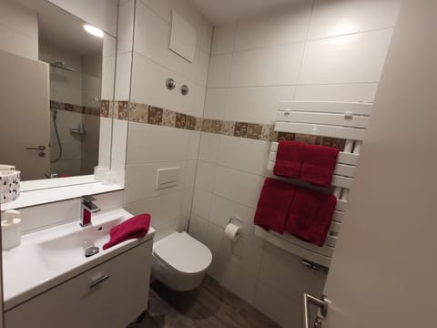 Double Room, Private Bathroom | Bathroom | Shower, hair dryer, towels