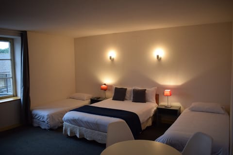 In-room safe, blackout drapes, soundproofing, free cribs/infant beds