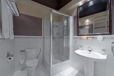 Standard Double Room | Bathroom | Combined shower/tub, free toiletries, hair dryer, bathrobes