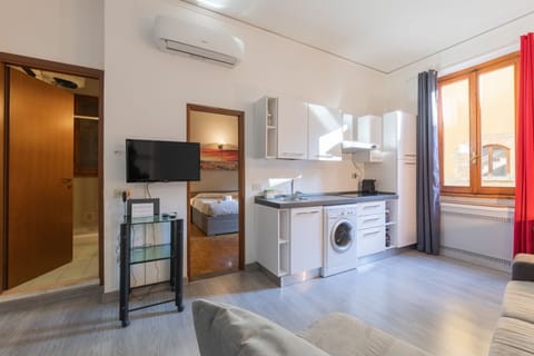 Suite, 1 Bedroom, Kitchen (Via Por Santa Maria 6) | Private kitchen | Full-size fridge, microwave, espresso maker, coffee/tea maker