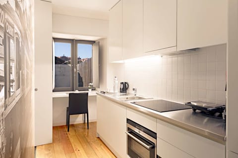 Romantic Studio, Multiple Beds, Terrace, City View (Tram) | Private kitchenette | Fridge, microwave, oven, stovetop