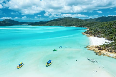 Beach nearby, white sand