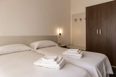 Double or Twin Room, Balcony | In-room safe, desk, free WiFi, bed sheets