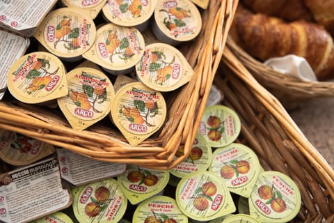 Daily buffet breakfast (EUR 8 per person)