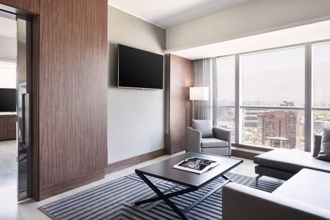 Suite, 1 Bedroom | Living area | LCD TV