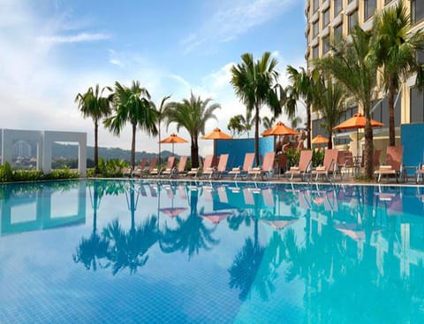 Indoor pool, outdoor pool