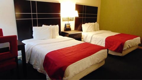 Room, 2 Double Beds, Non Smoking | 1 bedroom, premium bedding, desk, iron/ironing board