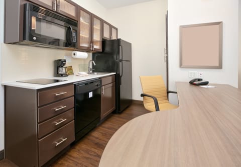 Suite, 1 Bedroom | In-room safe, desk, laptop workspace, iron/ironing board