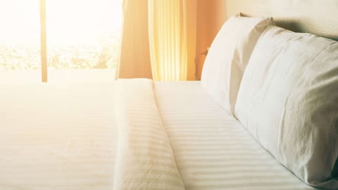 Room, 2 Queen Beds, Non Smoking, Refrigerator (2 Star) | Desk, laptop workspace, iron/ironing board, free WiFi