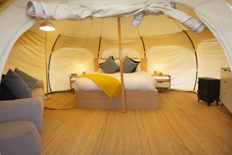 Serenity Glamping Belle Tent | Individually furnished, bed sheets