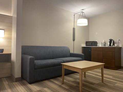 In-room safe, desk, iron/ironing board, free cribs/infant beds