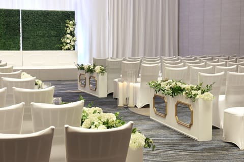 Indoor wedding