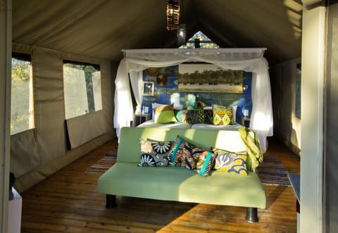 Tent | 1 bedroom, in-room safe, bed sheets