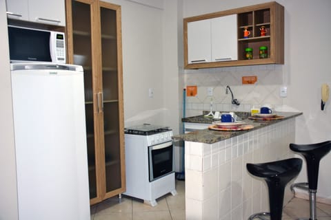 Standard Apartment | Private kitchenette | Fridge, microwave, oven, cookware/dishes/utensils