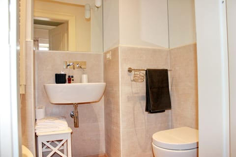 Triple Room | Bathroom | Shower, rainfall showerhead, free toiletries, hair dryer