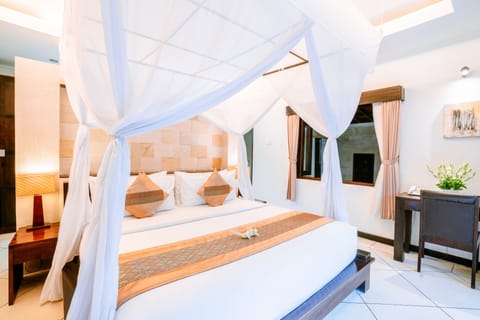 Villa, 1 Bedroom, Private Pool | 1 bedroom, minibar, in-room safe, individually decorated