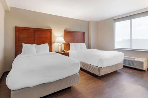 Premium bedding, pillowtop beds, in-room safe, desk