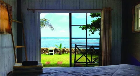 Beach Front Aircon Villa | In-room safe, free WiFi, bed sheets