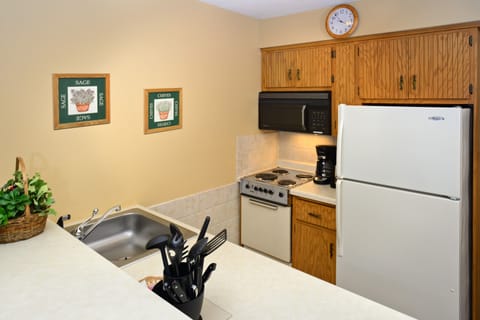 Standard Condo, 1 Bedroom | Private kitchen | Microwave, coffee/tea maker, toaster, paper towels