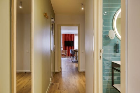 King Deluxe Family Room | Living area | Flat-screen TV