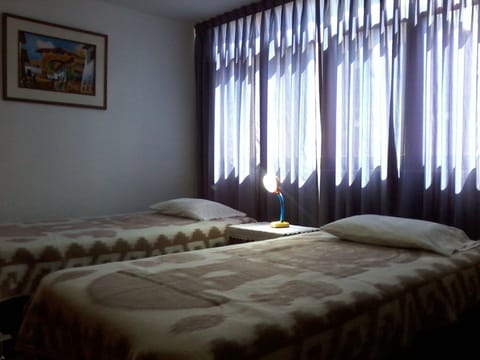 Twin Room, 2 Twin Beds, Shared Bathroom | Desk, iron/ironing board, rollaway beds, free WiFi